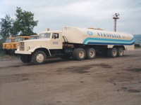 TZ-22 refueller in Ulan-Ude airport